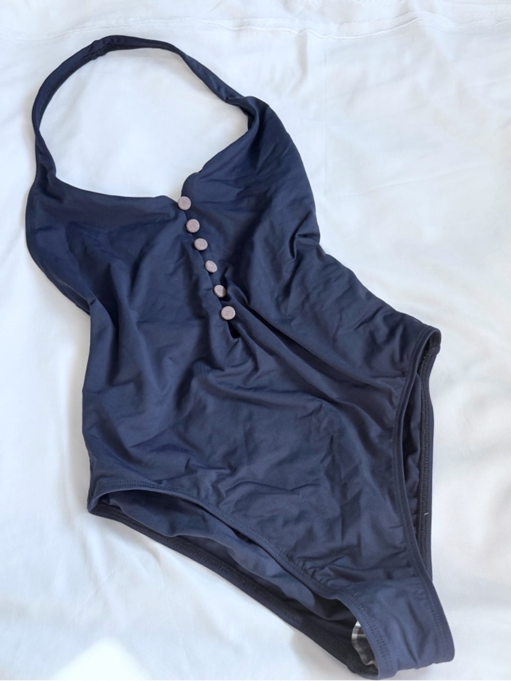 NWOT L*Space midnight blue Stella One-Piece Swimsuit S